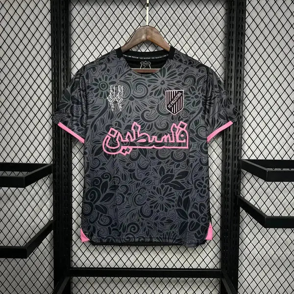 Maillot Extérieur Palestine 2025 – Édition Noire Afrika Kit