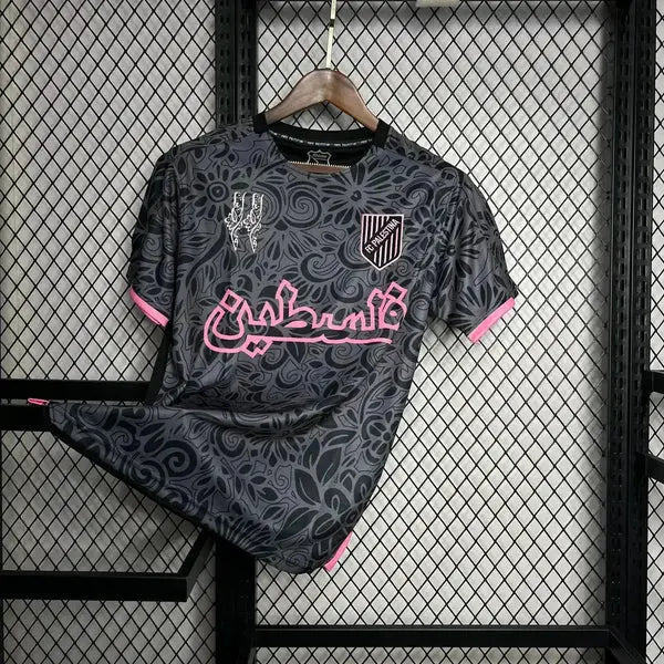 Maillot Extérieur Palestine 2025 – Édition Noire Afrika Kit