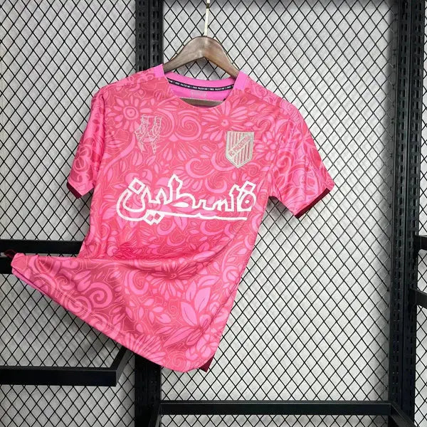 Maillot Extérieur Palestine 2025 – Édition Rose Afrika Kit